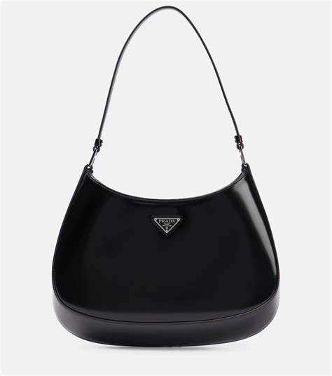 prada black leopard tote bag|Prada cleo bag price.